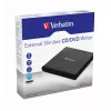 Verbatim External Slimline gravador de CD/DVD unidade ótica DVD±RW preto