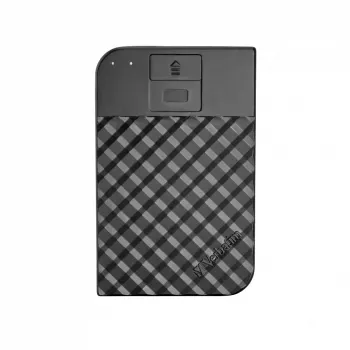 Verbatim disco rígido portátil com leitor de impressões digitais 2TB, 2 TB, 3.2 Gen 1 (3.1 Gen 1), preto