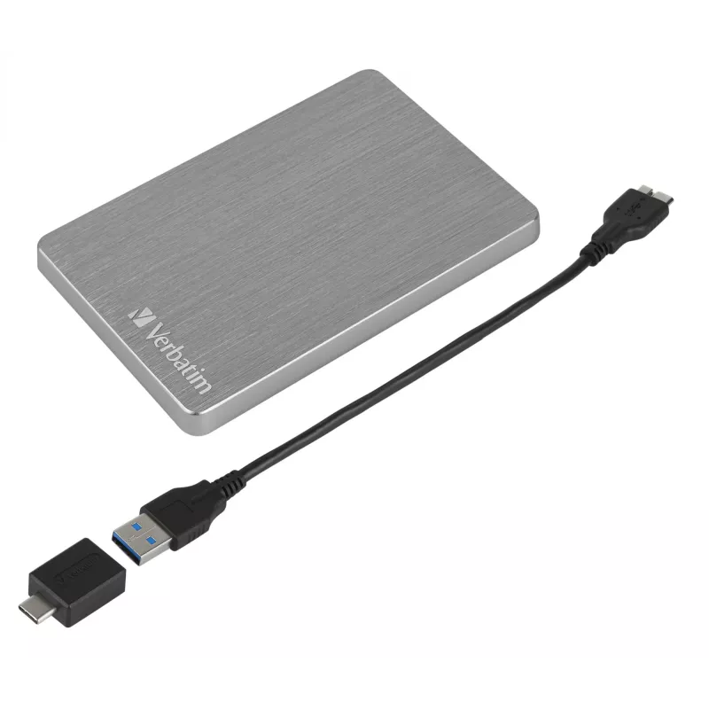 Verbatim Store 'n' Go ALU disco rígido portátil fino 1TB Space Grey