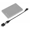 Verbatim Store 'n' Go ALU disco externo portátil fino 2 TB prateado
