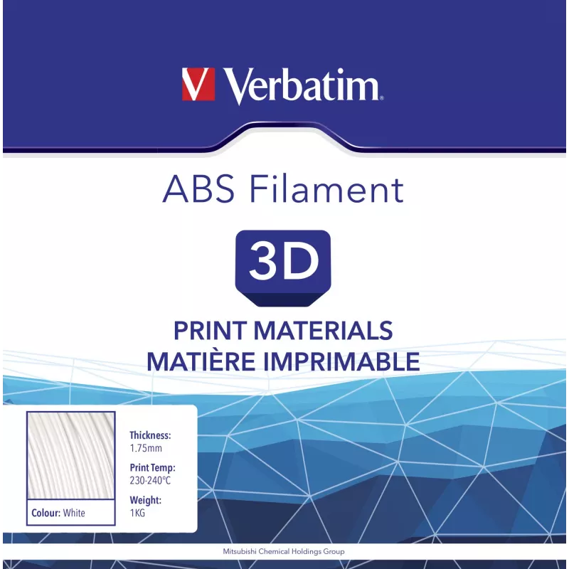 Verbatim filamento ABS, 1 unid., 1 kg