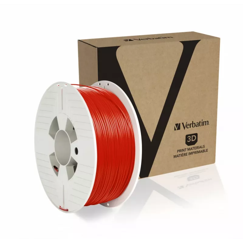 Verbatim 55053 material de impressão 3D poli(tereftalato de etileno glicol) (PETG) vermelho 1 kg