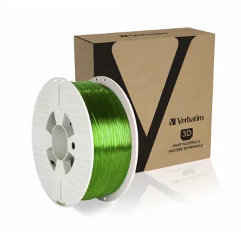 Verbatim 55057 material de impressão 3D poli(tereftalato de etileno glicol) (PETG) verde, transparente 1 kg