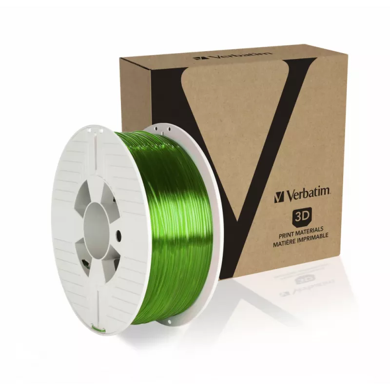 Verbatim 55057 material de impressão 3D poli(tereftalato de etileno glicol) (PETG) verde, transparente 1 kg