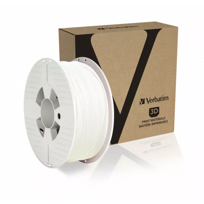 Verbatim 55315 material de impressão 3D ácido polilático (PLA) branco 1 kg