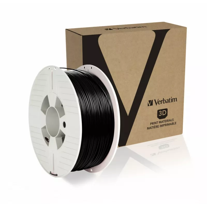 Verbatim 55318 material de impressão 3D ácido polilático (PLA) preto 1 kg