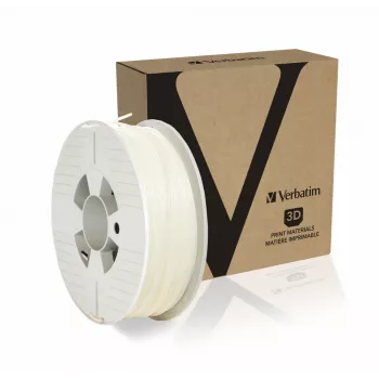 Verbatim 55326 material de impressão 3D ácido polilático (PLA) branco 1 kg