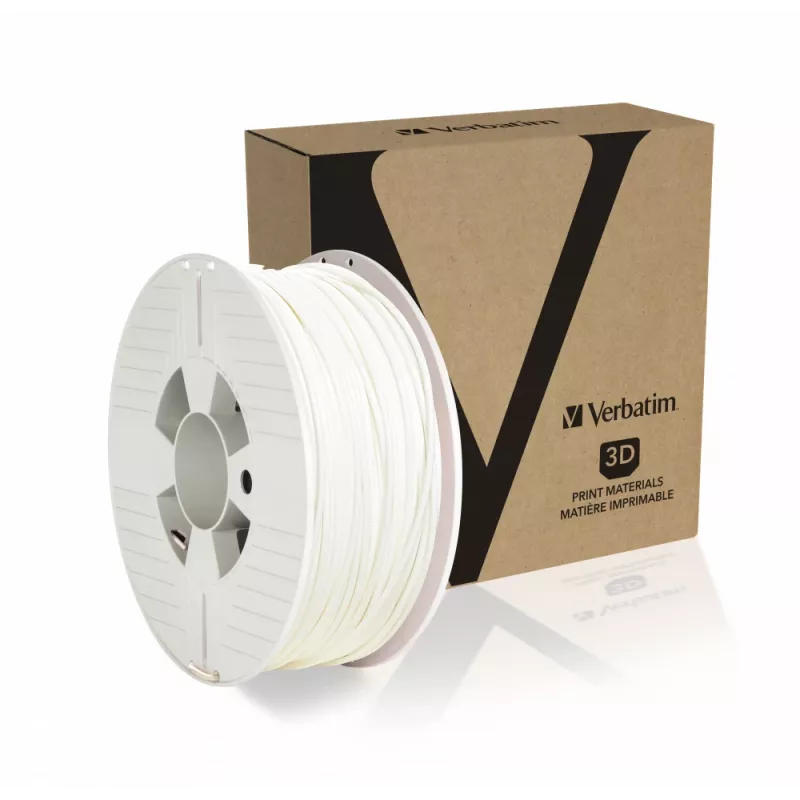 Verbatim 55328 material de impressão 3D ácido polilático (PLA) branco 1 kg