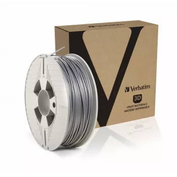 Verbatim 55329 material de impressão 3D ácido polilático (PLA) prateado 1 kg
