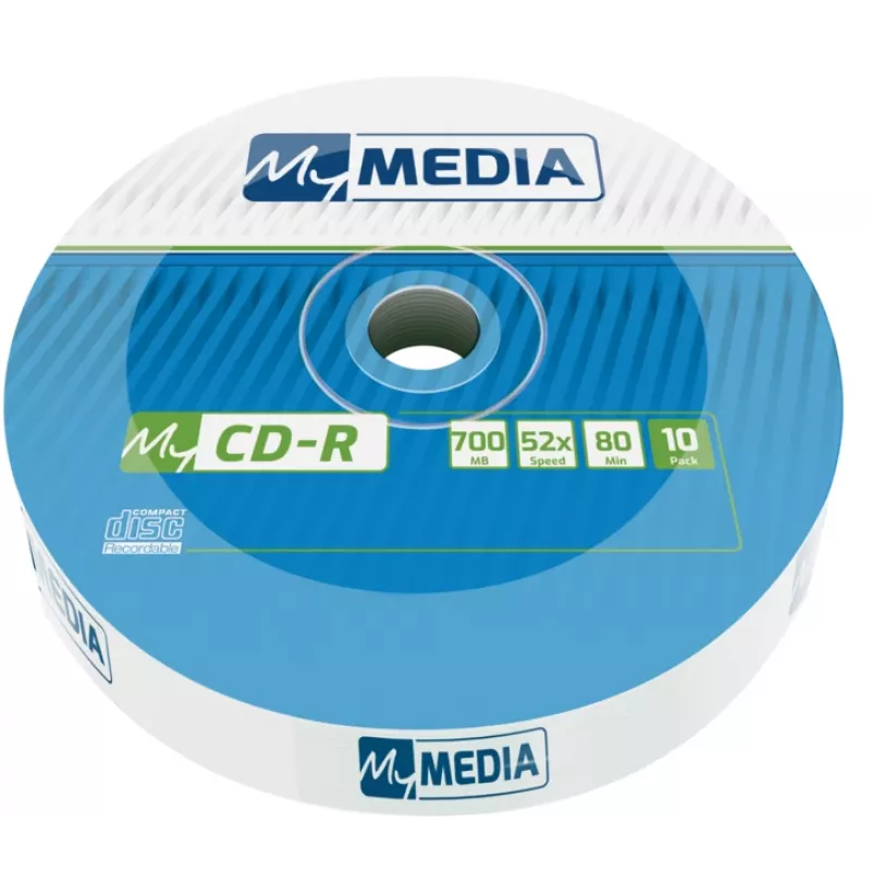 MyMedia My CD-R 700 MB 52x 10 unid.