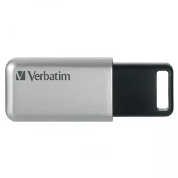 Verbatim Secure Pro - Pen drive USB 3.0 64 GB - prateado