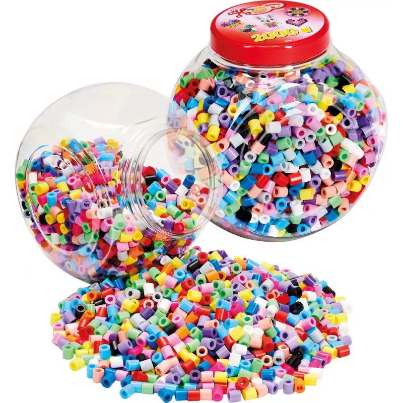 Hama 00008588 contas tubulares multicolor 2000 unid.