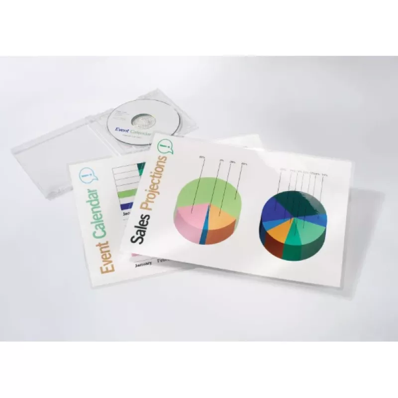 GBC películas de plastificação A4 175 mícron, brilhante, transparente, A4, 216 mm, 303 mm, 0,175 mm