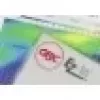 GBC película de plastificação A3 125 mícron, brilhante, A3, 305 mm, 0,25 mm, 430 mm, 100 unid.