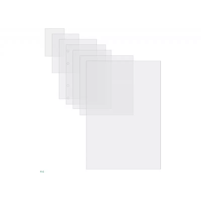 GBC películas de plastificação 64x108mm 125 mícron, brilhante, transparente, polietileno, 64x108, 0,25 mm, 64 mm
