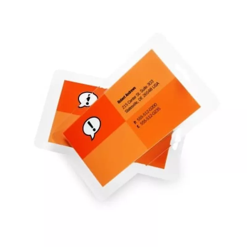 GBC películas de plastificação 64x108mm 125 mícron, brilhante, transparente, polietileno, 64x108, 0,25 mm, 64 mm