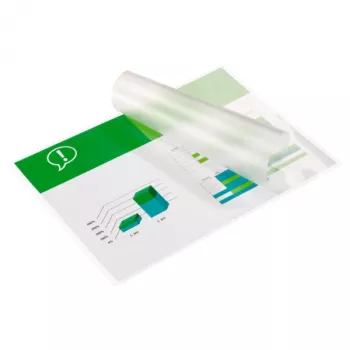 GBC películas de plastificação A6 125 mícron, brilhante, transparente, A6, 216 mm, 303 mm, 0,125 mm