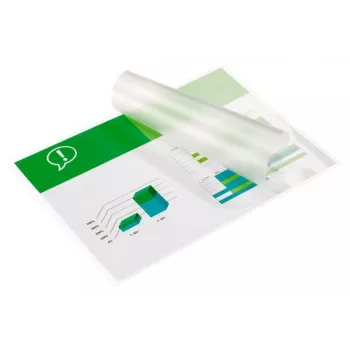 GBC películas de plastificação A6 75 mícron, brilhante, transparente, A6, 111 mm, 154 mm, 100 unid.
