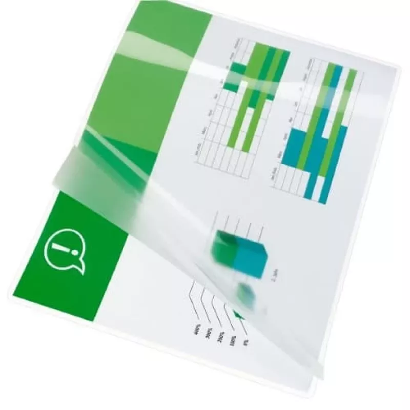 Películas de plastificação GBC A4 75 mícron, brilhante, transparente, A4, 248 mm, 333 mm, 1 mm