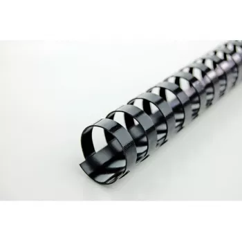 Encadernadores de pente GBC CombBind 16 mm A4 21R, preto, 145 folhas, policloreto de vinilo (PVC), A4, 1,6 cm, 700 g