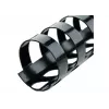 Encadernadores de pente GBC CombBind 19 mm A4 21R, preto, 180 folhas, policloreto de vinilo (PVC), A4, 1,9 cm, 990 g