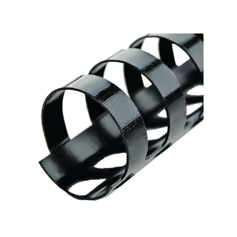 Encadernadores de pente GBC CombBind 19 mm A4 21R, preto, 180 folhas, policloreto de vinilo (PVC), A4, 1,9 cm, 990 g