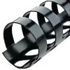 Encadernadores de pente GBC CombBind 19 mm A4 21R, preto, 180 folhas, policloreto de vinilo (PVC), A4, 1,9 cm, 990 g