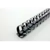Encadernadores de pente GBC CombBind 22 mm A4 21R, preto, 210 folhas, policloreto de vinilo (PVC), A4, 2,2 cm, 1,16 kg