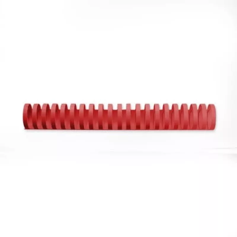 Encadernadores de pente GBC CombBind 16 mm A4 21R, vermelho, 145 folhas, policloreto de vinilo (PVC), A4, 100 unid.