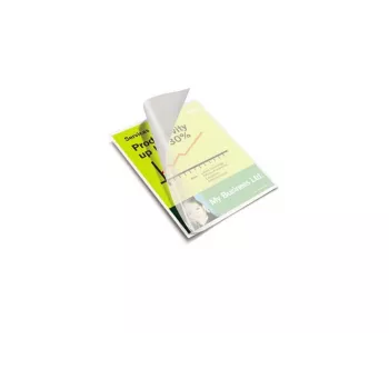 Película de plastificação GBC A4 High Speed 100 mícron, brilhante, transparente, A4, 0,2 mm, 216 mm, 303 mm