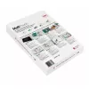 Película de plastificação GBC A3 mate 125 mícron, mate, branco, A3, 0,25 mm, 303 mm, 426 mm