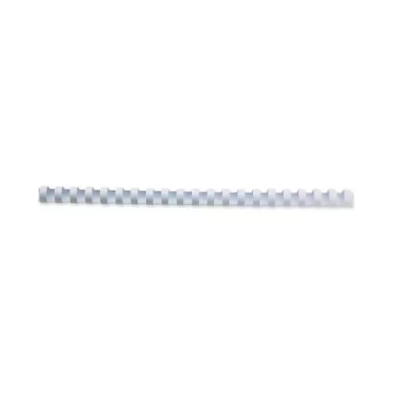 Encadernadores de pente GBC CombBind 12 mm A4 21R, branco, 95 folhas, policloreto de vinilo (PVC), A4, 1,2 cm, 530 g