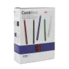 Encadernadores de pente GBC CombBind 51 mm A4 21R, branco, 500 folhas, policloreto de vinilo (PVC), A4, 5,1 cm, 1,23 kg