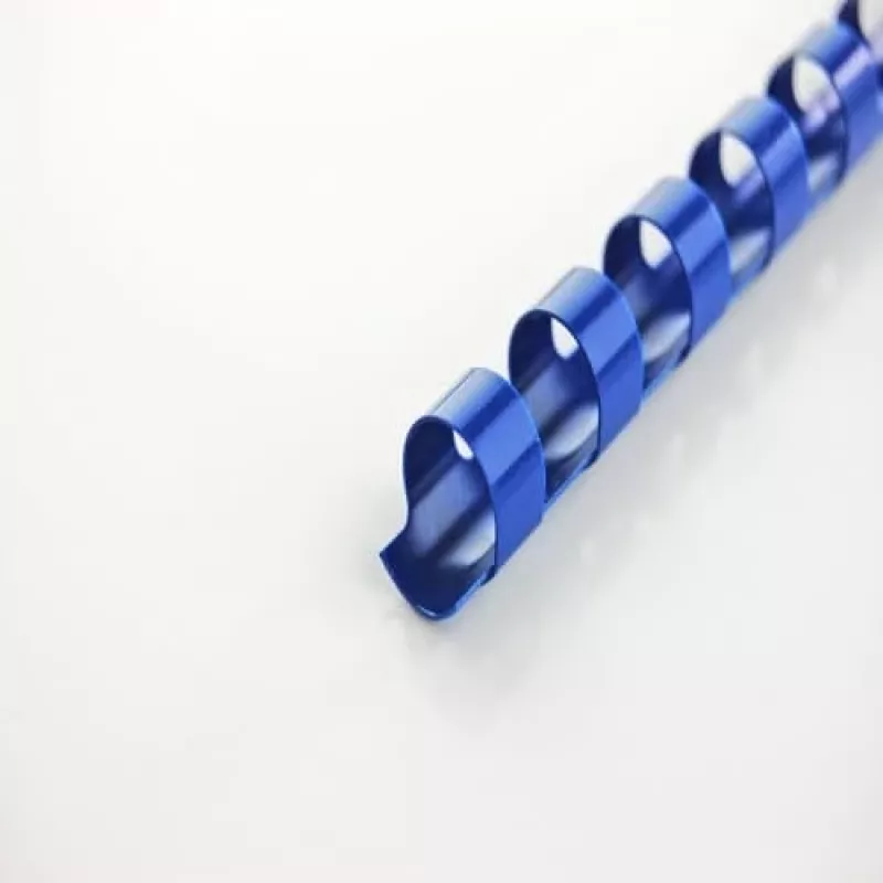 Encadernadores de pente GBC CombBind 6 mm A4 21R, azul, 25 folhas, policloreto de vinilo (PVC), A4, 100 unid.