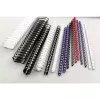Encadernadores de pente GBC CombBind 6 mm A4 21R, azul, 25 folhas, policloreto de vinilo (PVC), A4, 100 unid.