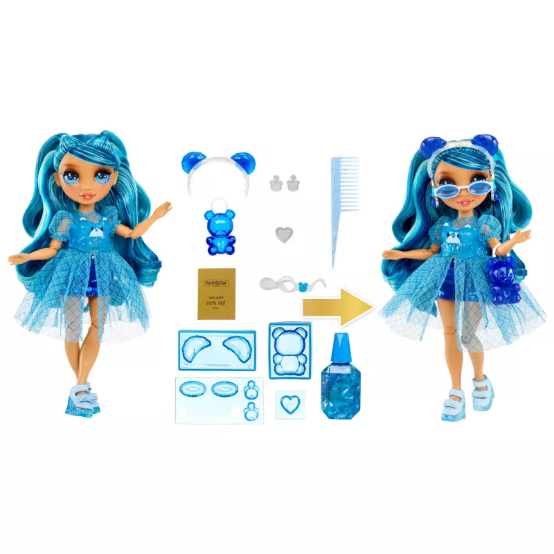 Boneca de moda Rainbow High Creative Crystals - Skyler