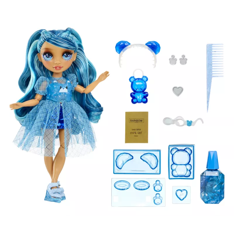 Boneca de moda Rainbow High Creative Crystals - Skyler