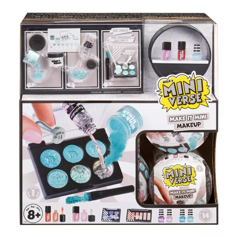 Miniverse Make It Mini Makeup Série 1, 8 anos, multicolor, plástico