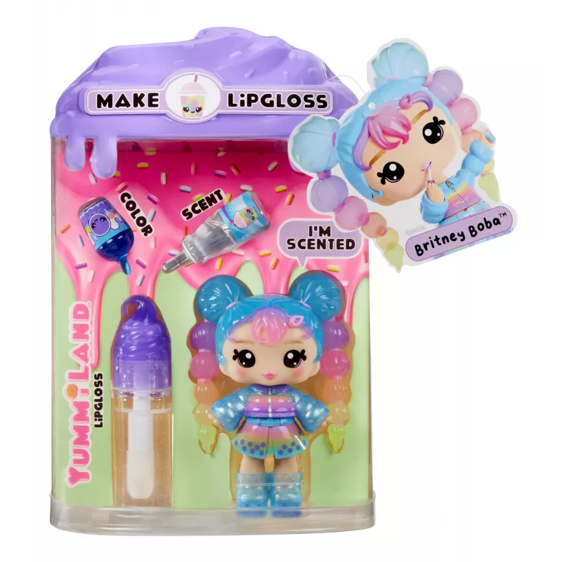 Boneca Yummiland Lip Gloss MGA Entertainment Série 2 - Boba (Britney Boba)