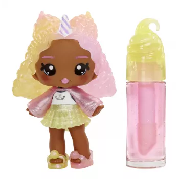 Boneca Yummiland Lip Gloss MGA Entertainment Série 2 - Cotton Candy (Nia Candy Fluff)