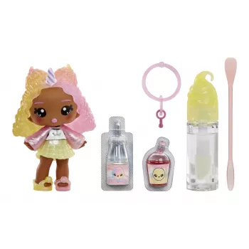 Boneca Yummiland Lip Gloss MGA Entertainment Série 2 - Cotton Candy (Nia Candy Fluff)