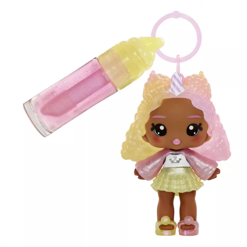 Boneca Yummiland Lip Gloss MGA Entertainment Série 2 - Cotton Candy (Nia Candy Fluff)