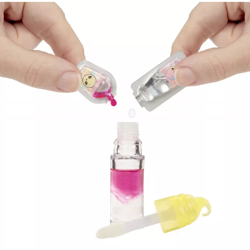 Boneca Yummiland Lip Gloss MGA Entertainment Série 2 - Cotton Candy (Nia Candy Fluff)