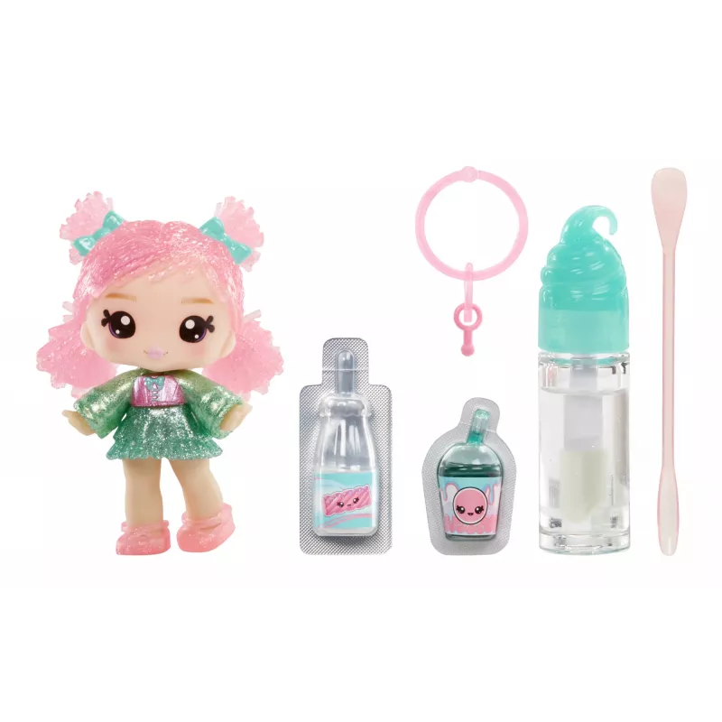 Boneca Yummiland Lip Gloss MGA Entertainment Série 2 - Lakritz (Susie Sour Straw)