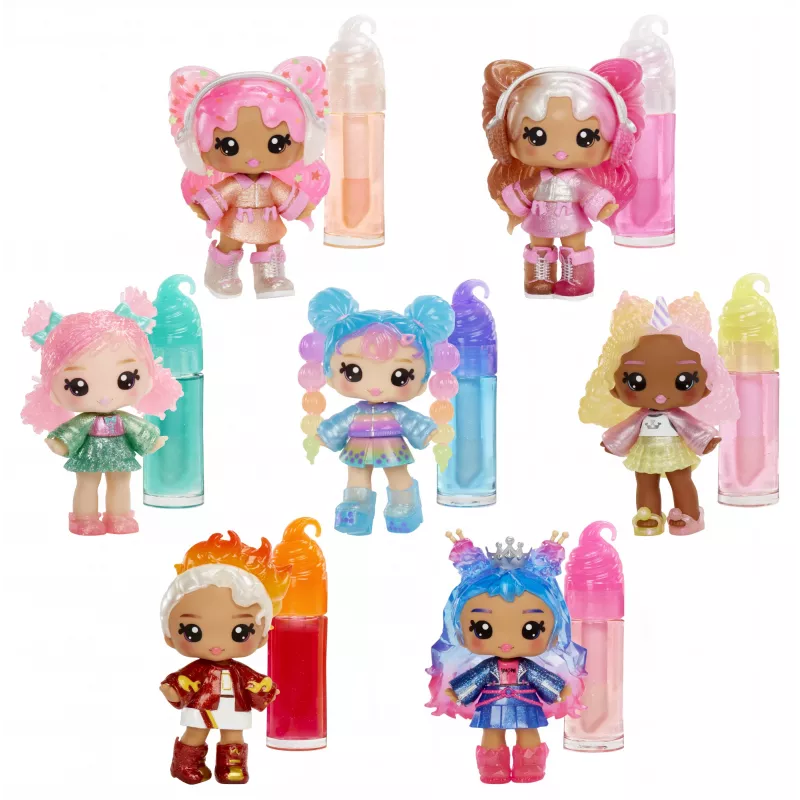 Boneca Yummiland Lip Gloss MGA Entertainment Série 2 - Rock Candy (Roxie Crystal Candy)