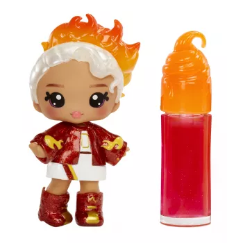 Boneca Yummiland Lip Gloss MGA Entertainment Série 2 - Cinnamon Spice (Amber Cinnamon)