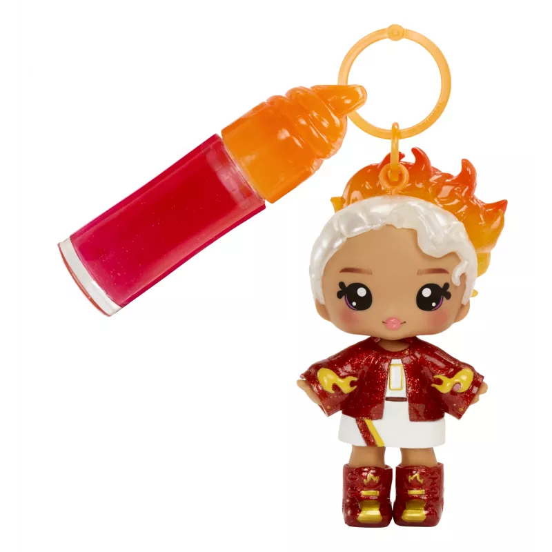 Boneca Yummiland Lip Gloss MGA Entertainment Série 2 - Cinnamon Spice (Amber Cinnamon)