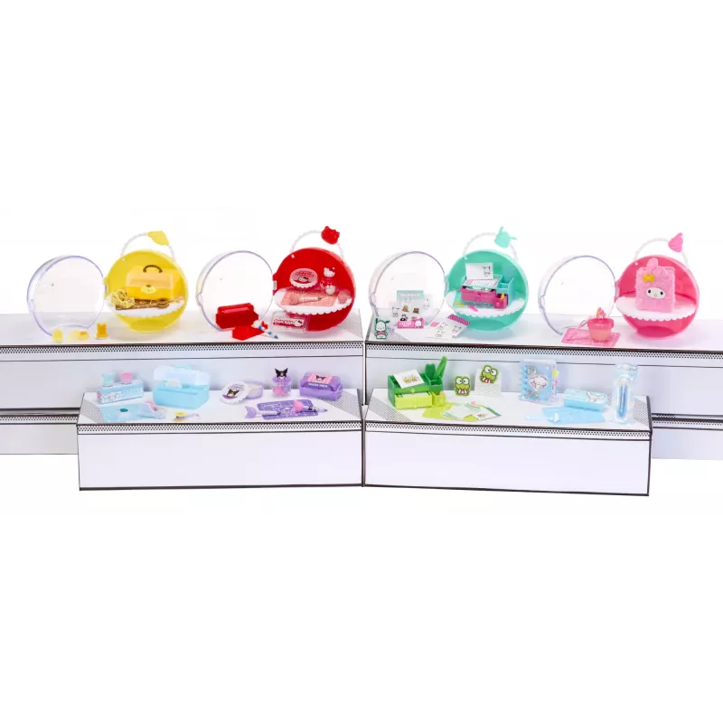 Miniverse Make It Mini Hello Kitty and Friends Série 3, 8 anos, Hello Kitty, multicolor, plástico, resina