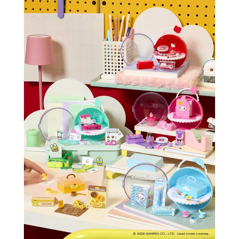 Miniverse Make It Mini Hello Kitty and Friends Série 3, 8 anos, Hello Kitty, multicolor, plástico, resina