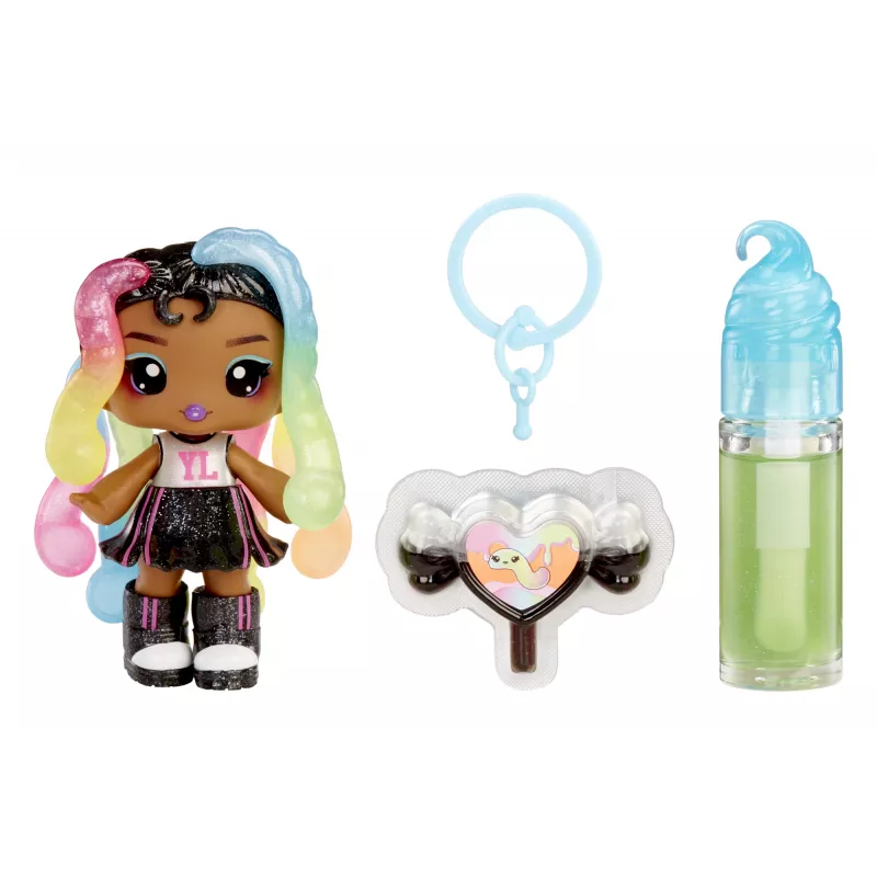 Boneca Yummiland Lip Gloss MGA Entertainment Sour Sweeties - Sasha Sourworms